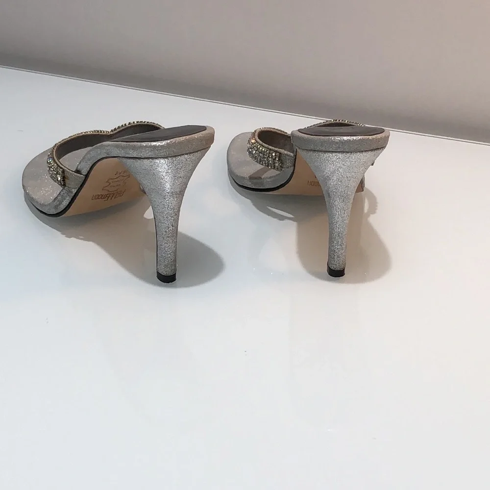 Rhinestone Heels Pelle moda Platinum Collection - Picture 3 of 16